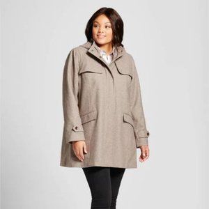 AVA & VIV Macintosh Coat Tan NEW